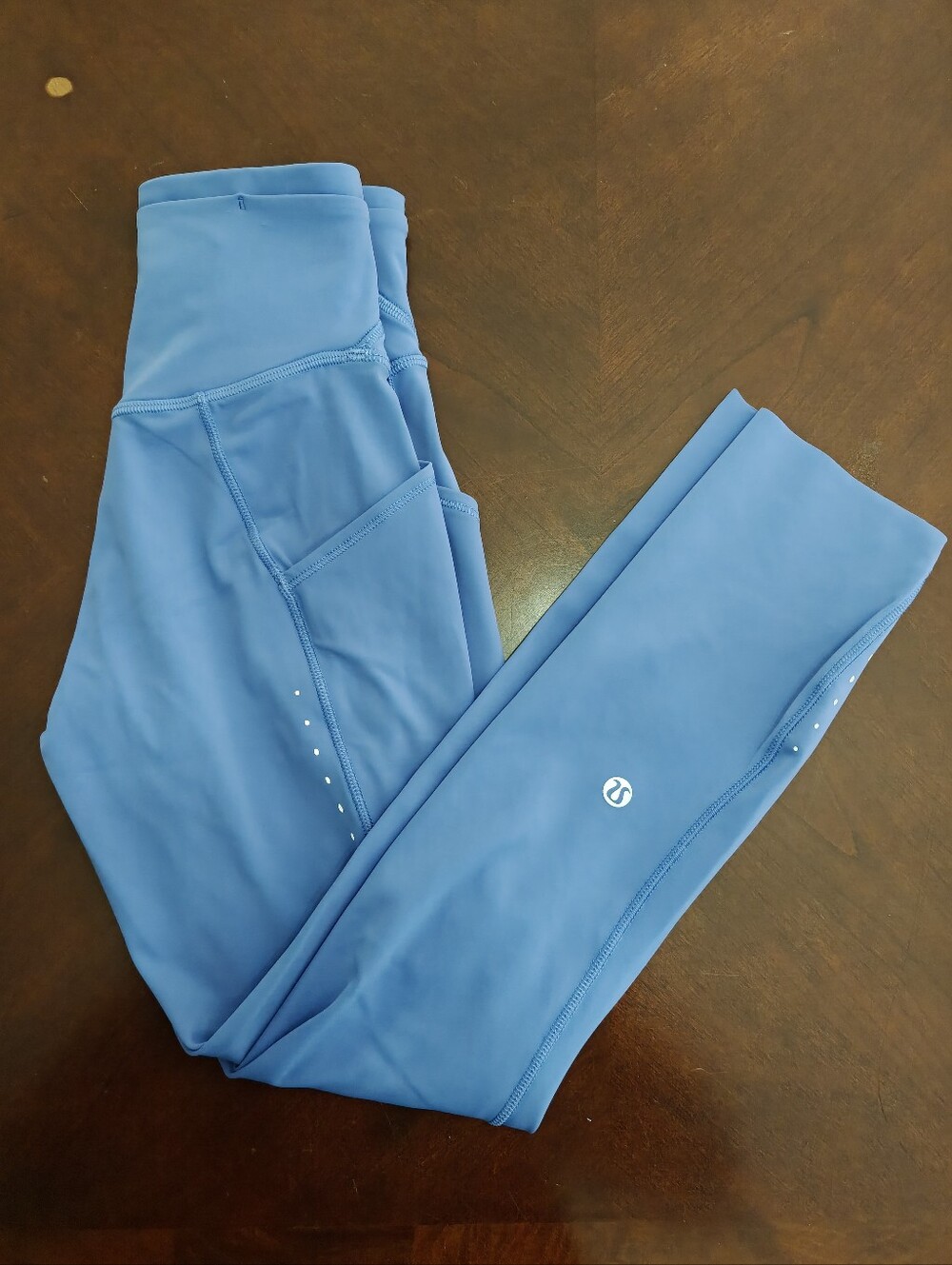 Lululemon Fast and Free High-Rise Crop 23" *Pockets Wild Indigo Size 0 NWOT